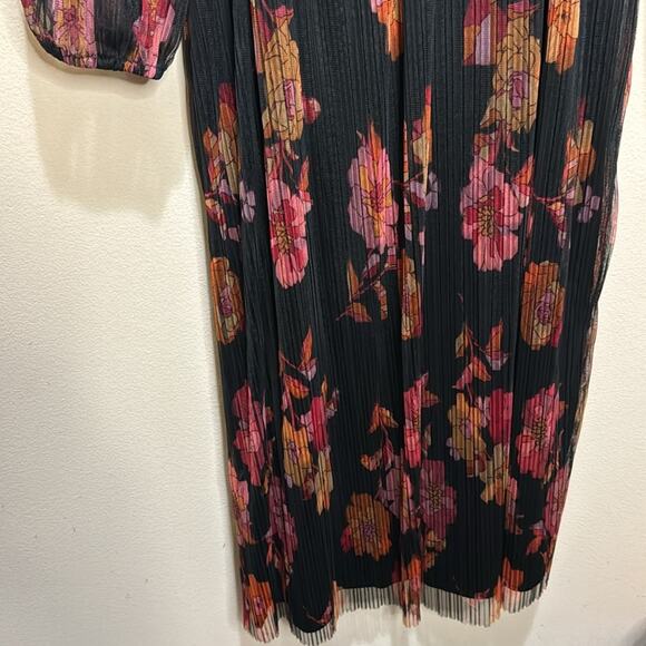 DR2 Sutton Floral Tulle Long Sleeve Dress Size M - Picture 5 of 9